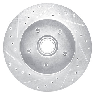 DFC® - Premium Drilled and Slotted Front Driver Side Brake Rotor