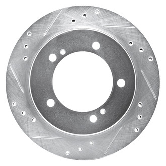 DFC® - Premium Drilled and Slotted Front Brake Rotor