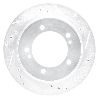 DFC® - Premium Drilled and Slotted Front Passenger Side Brake Rotor