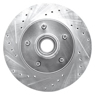 DFC® - Premium Drilled and Slotted Front Brake Rotor