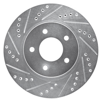 DFC® - Premium Drilled and Slotted Front Brake Rotor