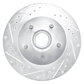 DFC® - Premium Drilled and Slotted Front Brake Rotor