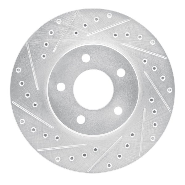 DFC® - Premium Drilled and Slotted Front Brake Rotor