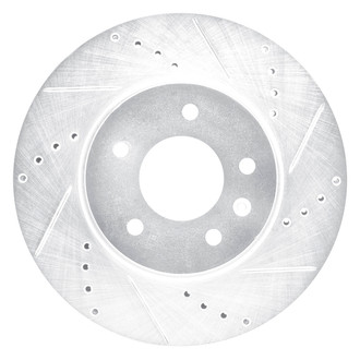 DFC® - Premium Drilled and Slotted Front Passenger Side Brake Rotor