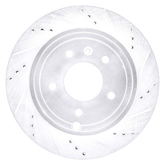 DFC® - Premium Drilled and Slotted Rear Passenger Side Brake Rotor