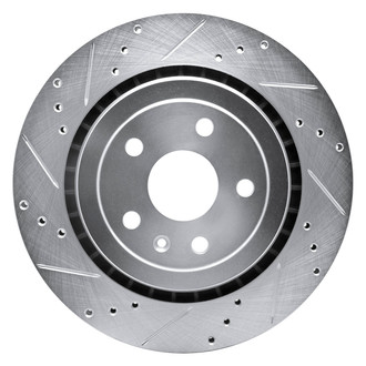 DFC® - Premium Drilled and Slotted Rear Driver Side Brake Rotor