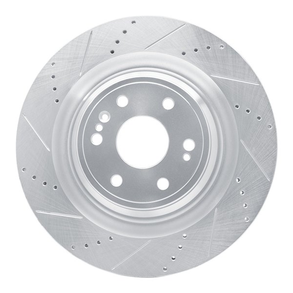 DFC® - Premium Drilled and Slotted Front Brake Rotor