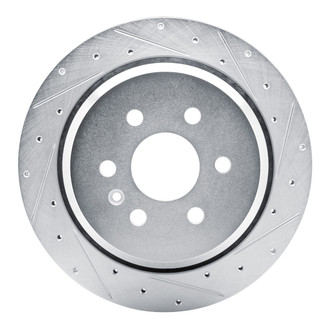 DFC® - Premium Drilled and Slotted Rear Passenger Side Brake Rotor