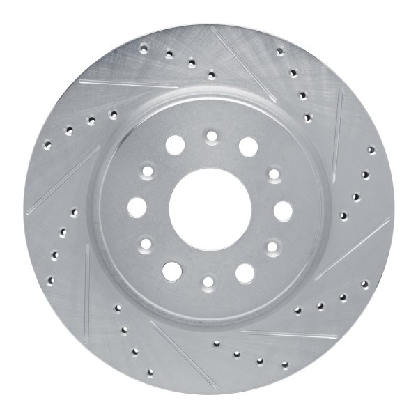 DFC® - Premium Drilled and Slotted Rear Brake Rotor