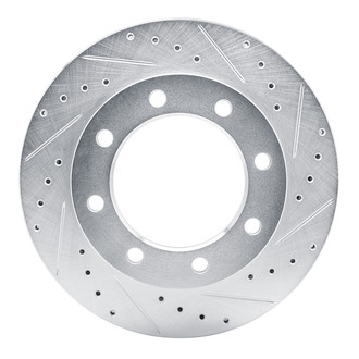 DFC® - Premium Drilled and Slotted Front Passenger Side Brake Rotor