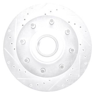 DFC® - Premium Drilled and Slotted Front Driver Side Brake Rotor