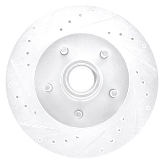 DFC® - Premium Drilled and Slotted Front Driver Side Brake Rotor