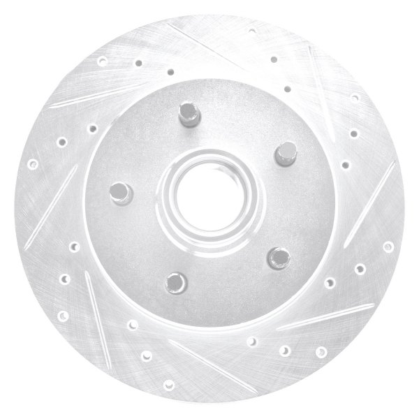 DFC® - Premium Drilled and Slotted Front Brake Rotor