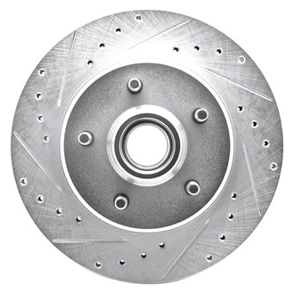 DFC® - Premium Drilled and Slotted Front Driver Side Brake Rotor