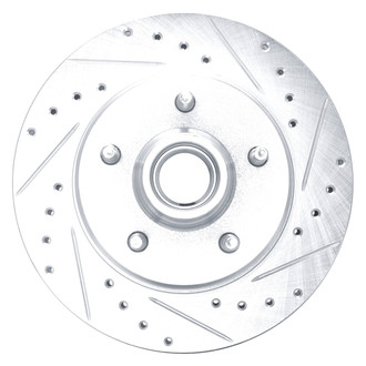 DFC® - Premium Drilled and Slotted Front Passenger Side Brake Rotor