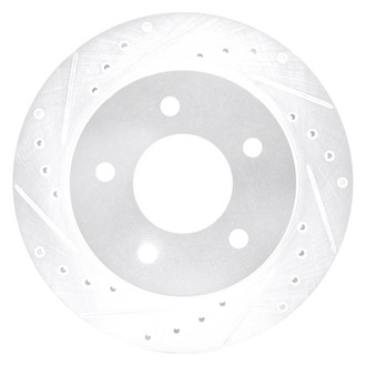 DFC® - Premium Drilled and Slotted Front Brake Rotor