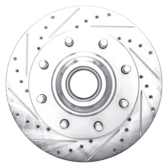 DFC® - Premium Drilled and Slotted Front Driver Side Brake Rotor
