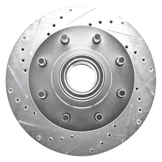 DFC® - Premium Drilled and Slotted Front Brake Rotor