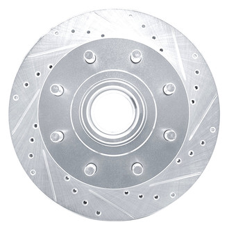 DFC® - Premium Drilled and Slotted Front Passenger Side Brake Rotor