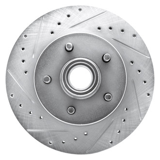 DFC® - Premium Drilled and Slotted Front Driver Side Brake Rotor