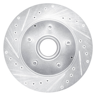 DFC® - Premium Drilled and Slotted Front Driver Side Brake Rotor