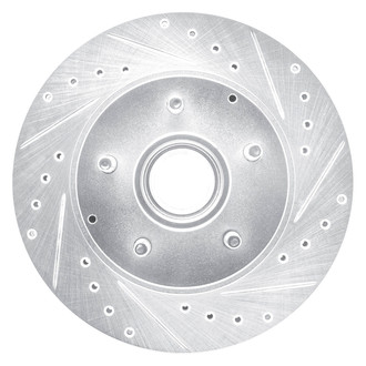 DFC® - Premium Drilled and Slotted Front Passenger Side Brake Rotor
