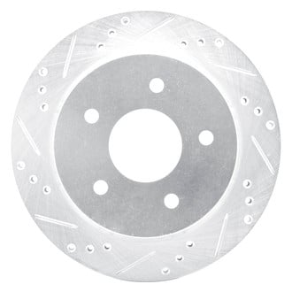 DFC® - Premium Drilled and Slotted Rear Driver Side Brake Rotor