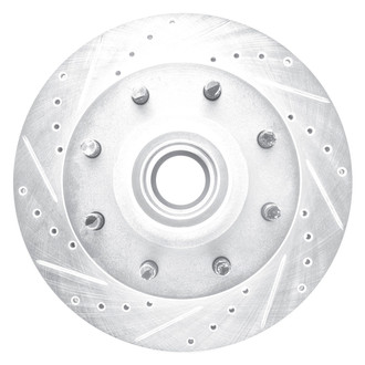 DFC® - Premium Drilled and Slotted Front Driver Side Brake Rotor