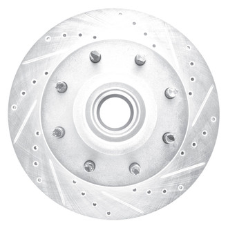 DFC® - Premium Drilled and Slotted Front Passenger Side Brake Rotor