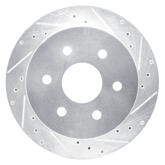 DFC® - Premium Drilled and Slotted Rear Passenger Side Brake Rotor