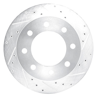 DFC® - Premium Drilled and Slotted Rear Passenger Side Brake Rotor