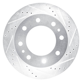 DFC® - Premium Drilled and Slotted Front Passenger Side Brake Rotor
