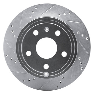 DFC® - Premium Drilled and Slotted Rear Driver Side Brake Rotor