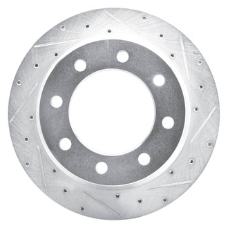DFC® - Premium Drilled and Slotted Rear Passenger Side Brake Rotor