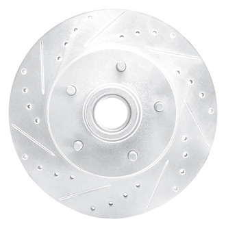 DFC® - Premium Drilled and Slotted Front Driver Side Brake Rotor
