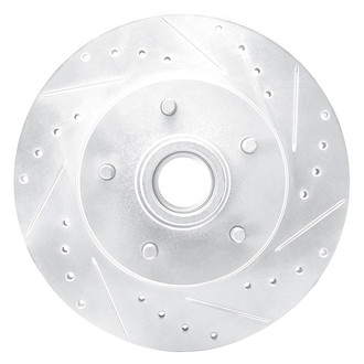DFC® - Premium Drilled and Slotted Front Passenger Side Brake Rotor