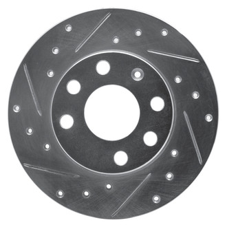 DFC® - Premium Drilled and Slotted Front Driver Side Brake Rotor