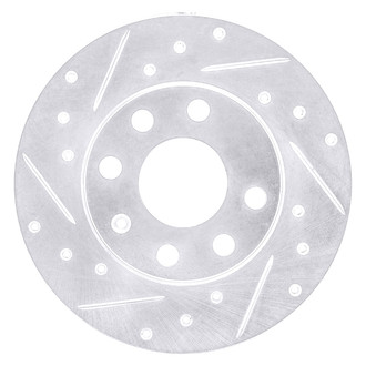 DFC® - Premium Drilled and Slotted Front Passenger Side Brake Rotor