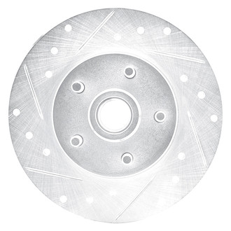 DFC® - Premium Drilled and Slotted Front Driver Side Brake Rotor
