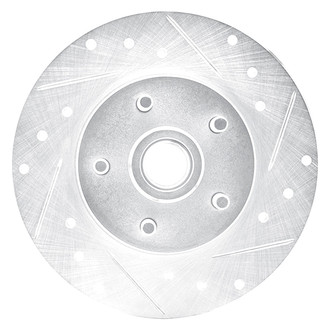 DFC® - Premium Drilled and Slotted Front Passenger Side Brake Rotor