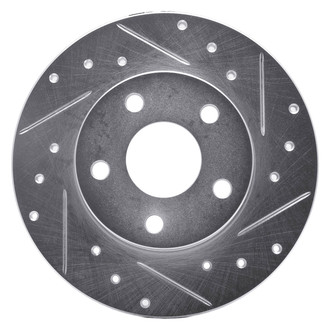 DFC® - Premium Drilled and Slotted Rear Passenger Side Brake Rotor