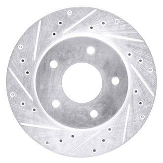 DFC® - Premium Drilled and Slotted Rear Driver Side Brake Rotor