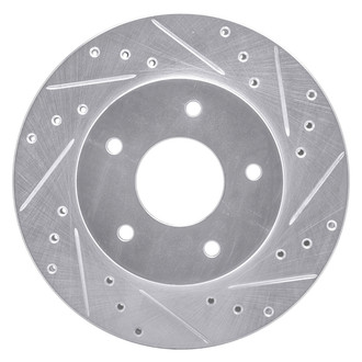 DFC® - Premium Drilled and Slotted Rear Passenger Side Brake Rotor