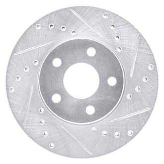 DFC® - Premium Drilled and Slotted Front Passenger Side Brake Rotor