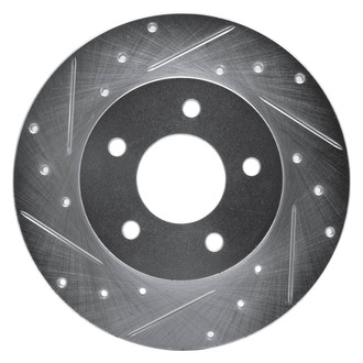 DFC® - Premium Drilled and Slotted Rear Driver Side Brake Rotor