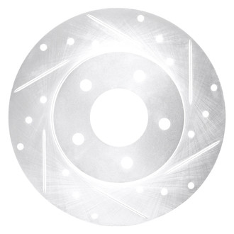 DFC® - Premium Drilled and Slotted Rear Passenger Side Brake Rotor