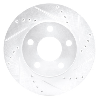 DFC® - Premium Drilled and Slotted Front Passenger Side Brake Rotor