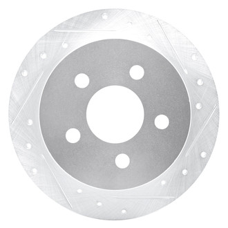 DFC® - Premium Drilled and Slotted Rear Passenger Side Brake Rotor