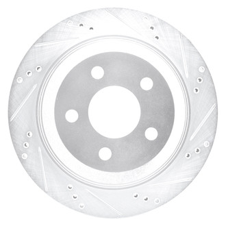 DFC® - Premium Drilled and Slotted Rear Passenger Side Brake Rotor