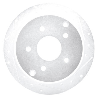 DFC® - Premium Drilled and Slotted Rear Passenger Side Brake Rotor